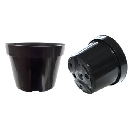 GOYAMA-RF0541 VASO POTE 9 (9X7 CM) PRETO