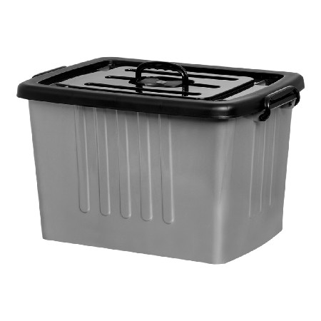 PLASNEW-RF9357 CX ORGANIZADORA CINZA N 5 54,5 L
