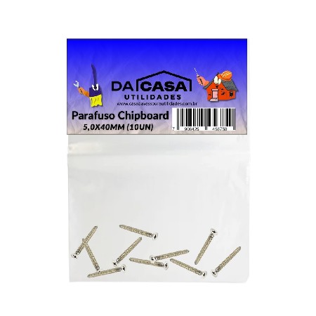 ENC-RF010 PARAFUSO CHIPB CH. PHS2 5,0X40 (10UN)