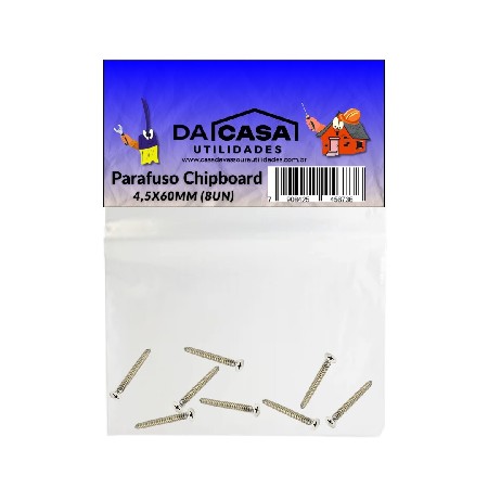 ENC-RF008 PARAFUSO CHIPB CH. PHS2 4,5X60 (08UN)
