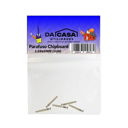 ENC-RF012 PARAFUSO CHIPBOARD CH. PHS2 5,0X65 05UN