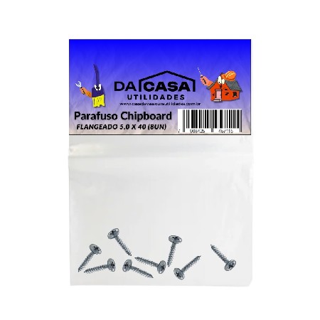 ENC-RF020 PARAFUSO CHIP FLANG PHS2 5.0X40 08UN