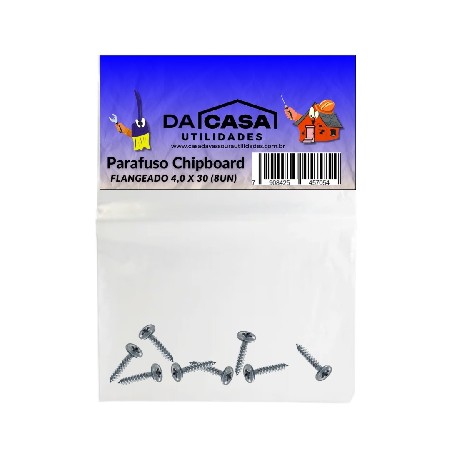 ENC-RF014 PARAFUSO CHIPB FLANG PHS2 4.0X30 08UN
