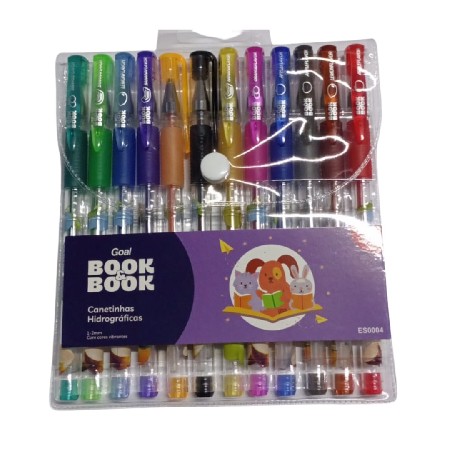 GOAL-ES0004 CANETAS EM GEL 12 UNID