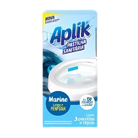 Q-APLIK PASTILHA SANITARIA MARINE 10G CADA C/3