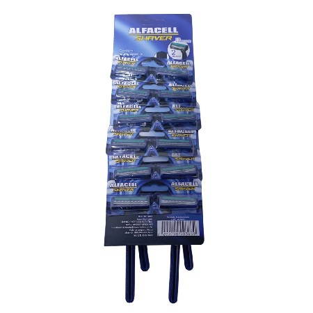 AL-RF11001 BARBEADOR DESC 2 LAMINAS ACO INOX C/24