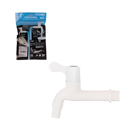 IM-STAR-RF0771-TORNEIRA 1/2 PVC BRANCA LONGA