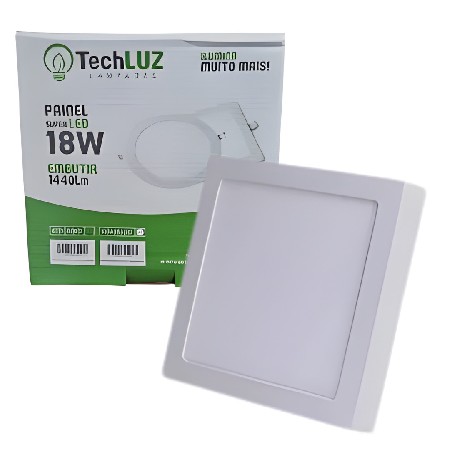 LPS-LAMPADA PAINEL LED 18W SOB QUAD 6.500K BIV (20