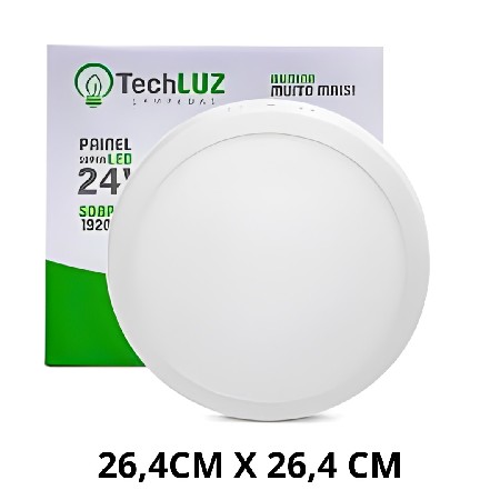 LPS-LAMPADA PAINEL LED 24W SOB RED 6.500K BIV