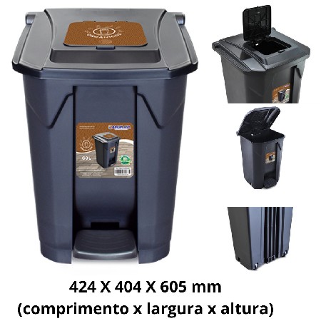 ARQ-RF25751 LIX 60L ORGA C/RODA/PEDAL/TPA/CLICK/PT