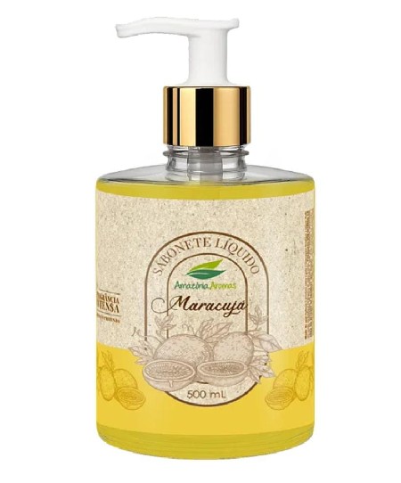 Q-AMAZONIA-SABONETE LIQ 500ML MARACUJA (PUMP)