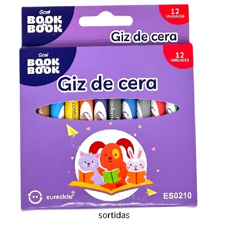 GOAL-ES0210 GIZ DE CERA 12 CORES