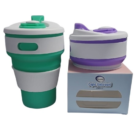 INTER-RF80375 COPO DOBRAVEL 350ML PLASTICO PP