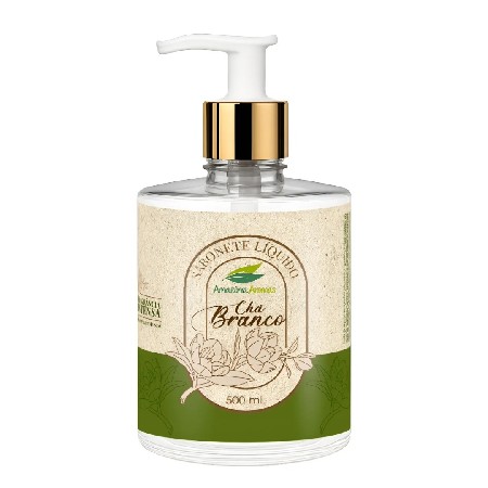 Q-AMAZONIA-SABONETE LIQ 500ML CHA BRANCO (PUMP)