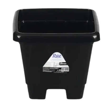 RAE-RF6000-VASO QUADRADO P 1.900 L PRETO