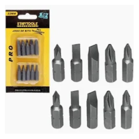 IM-STAR-RF0404 JG DE BITS P/ PARAFUSADEIRA 10 PCS