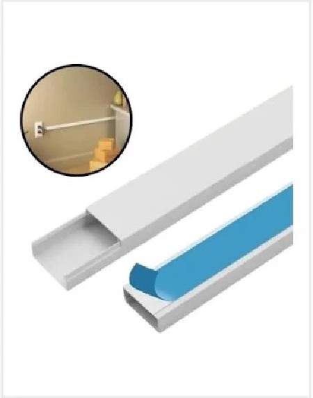 CANALETA DE PVC S/ DIVISORIA 20MM X10MM X 200MM