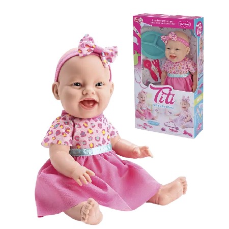 BAMBOLA-RF0850-BONECA TITI PAPINHA