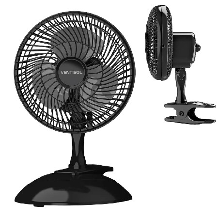 MICRO VENT RF19134 20CM MINI 220V BLACK VENTISOL