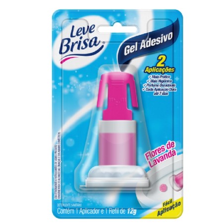 LEVE BRISA-GEL SAN. ADESIVO LAVANDA 12G