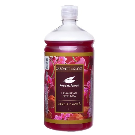 Q-AMAZONIA-SABONETE LIQ 1L CEREJA E AVELA REFIL