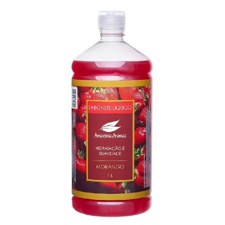 Q-AMAZONIA-SABONETE LIQ 1L MORANGO  REFIL