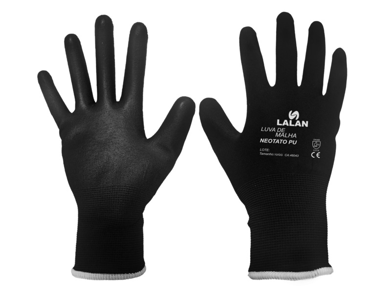 LUVA DE MALHA NEOTATO PU M