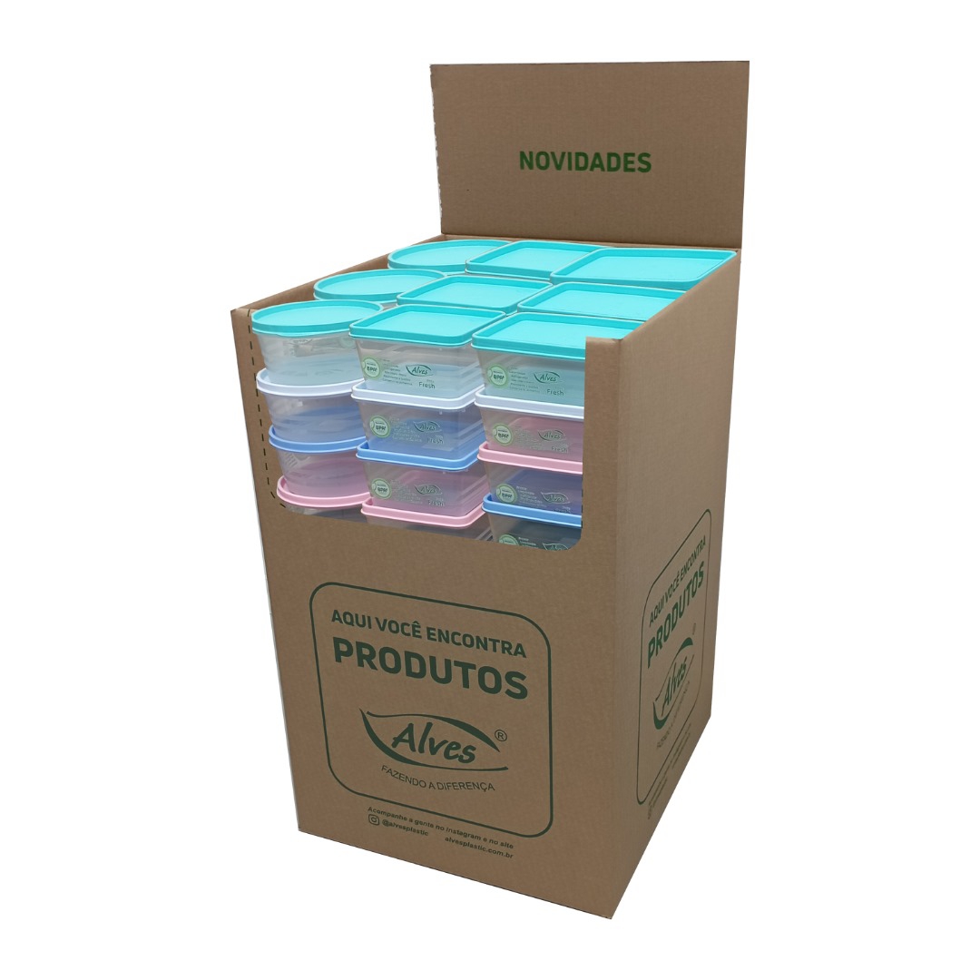 ALVES-RF9081-9 FEIRINHA POTE 500ML FRESH