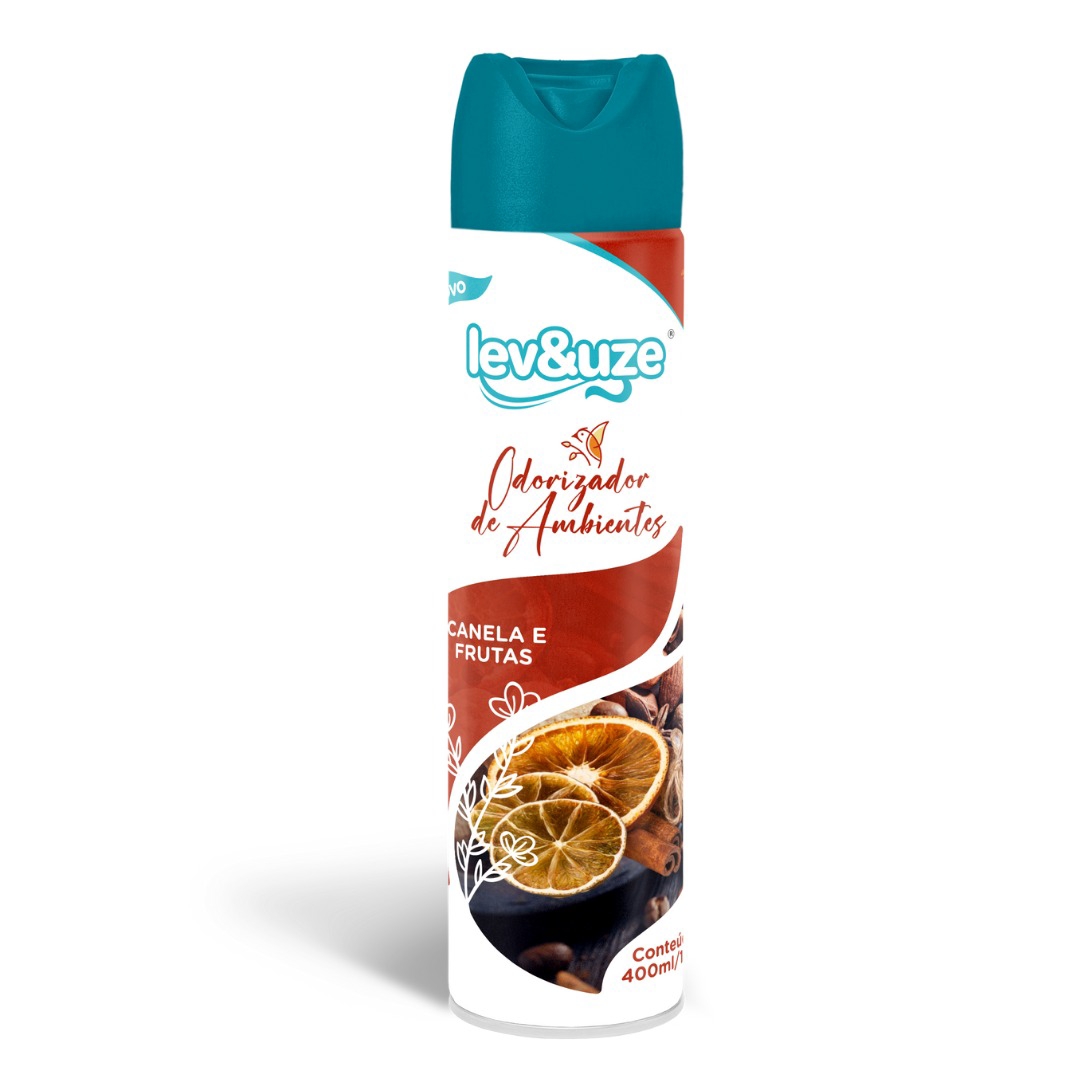 Q-LEVEUZE-ODORIZADOR DE AMB CANELA E FRUTAS