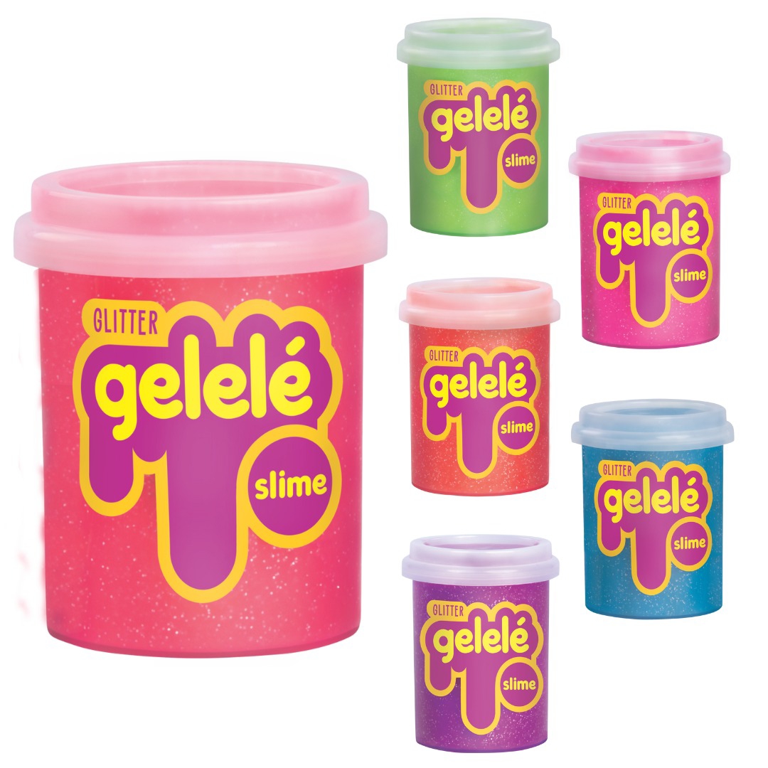 GELELE-RF1934 SLIME POTE 152G GLITTER