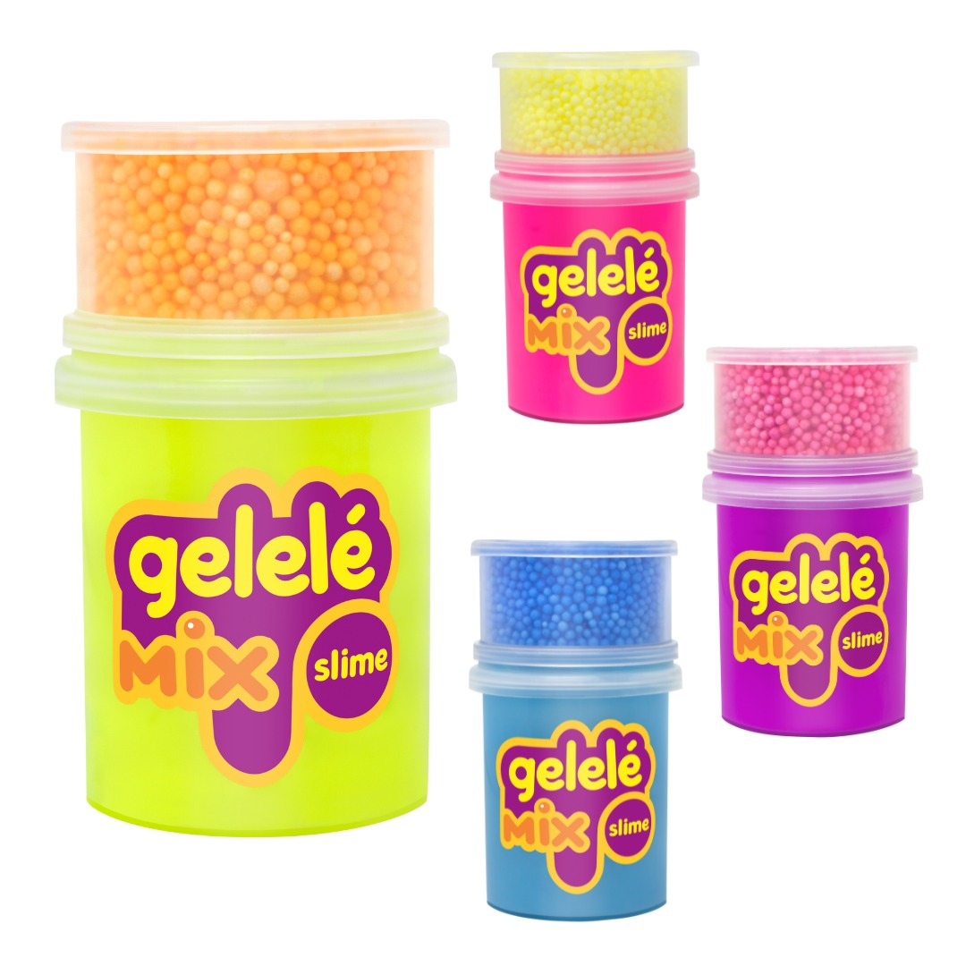 GELELE-RF2740 SLIME MIX FOAM 153G (BOLINHAS)