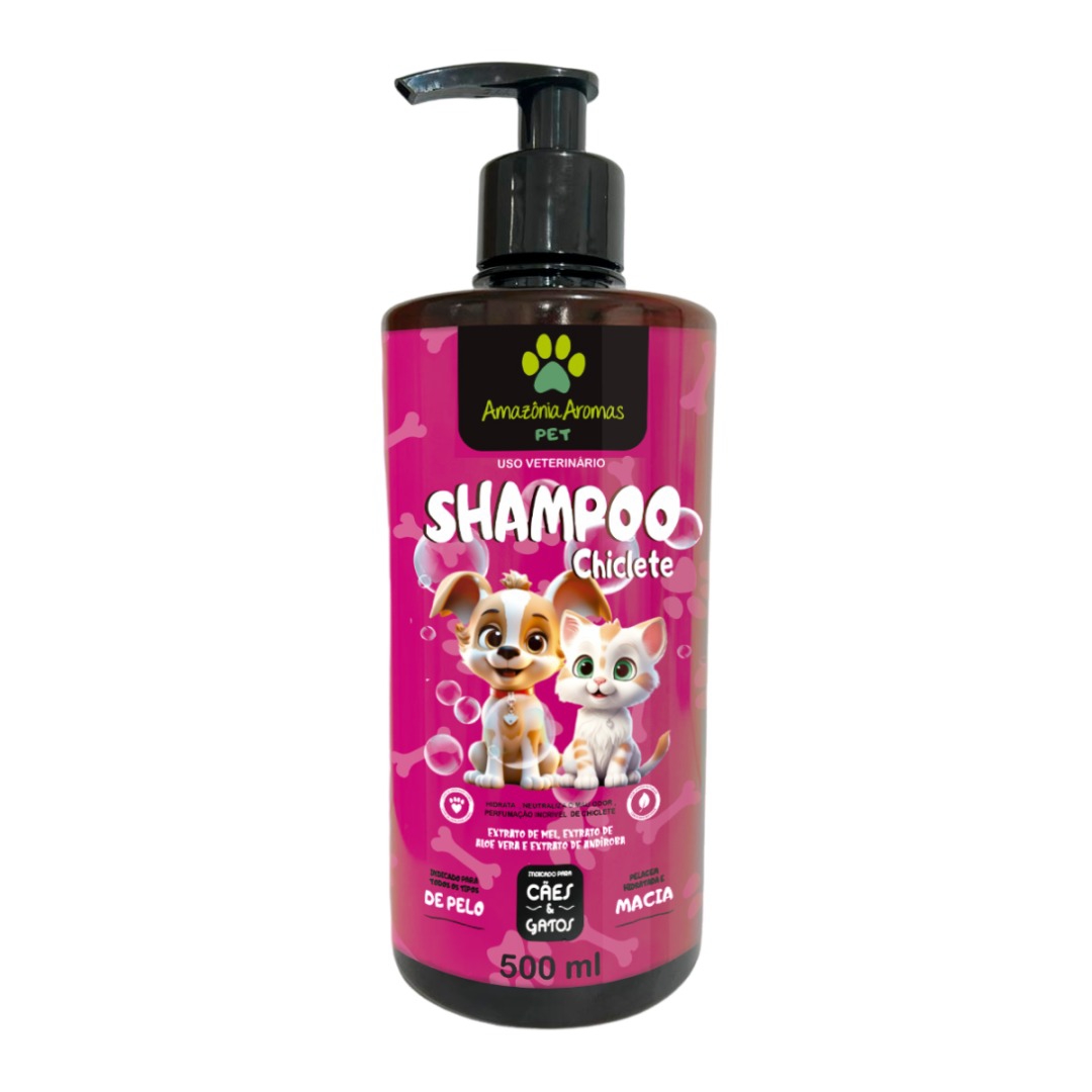 Q-AMAZONIA SHAMPOO PET 500ML CHICLETE