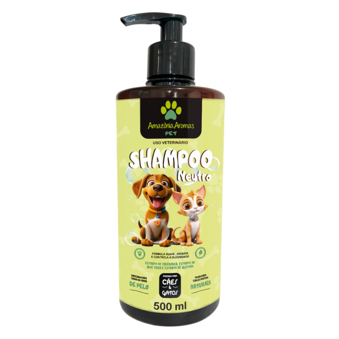 Q-AMAZONIA SHAMPOO PET 500ML NEUTRO