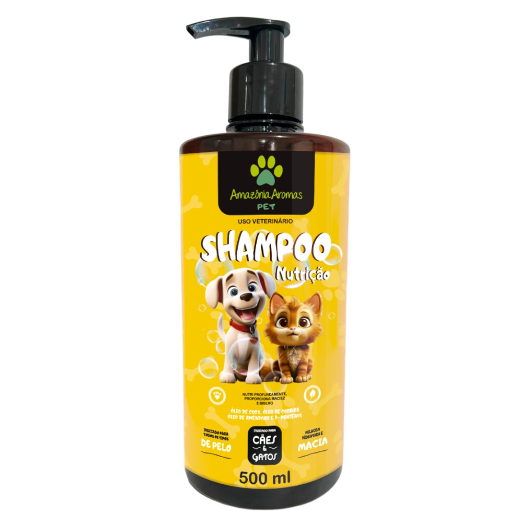 Q-AMAZONIA SHAMPOO PET 500ML NUTRICAO