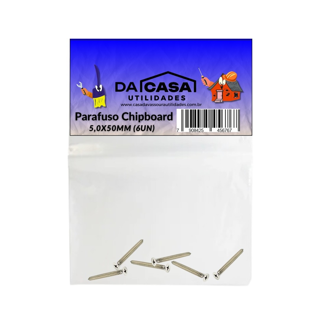 ENC-RF011 PARAFUSO CHIPBOARD CH. PHS2 5,0X50 06UN