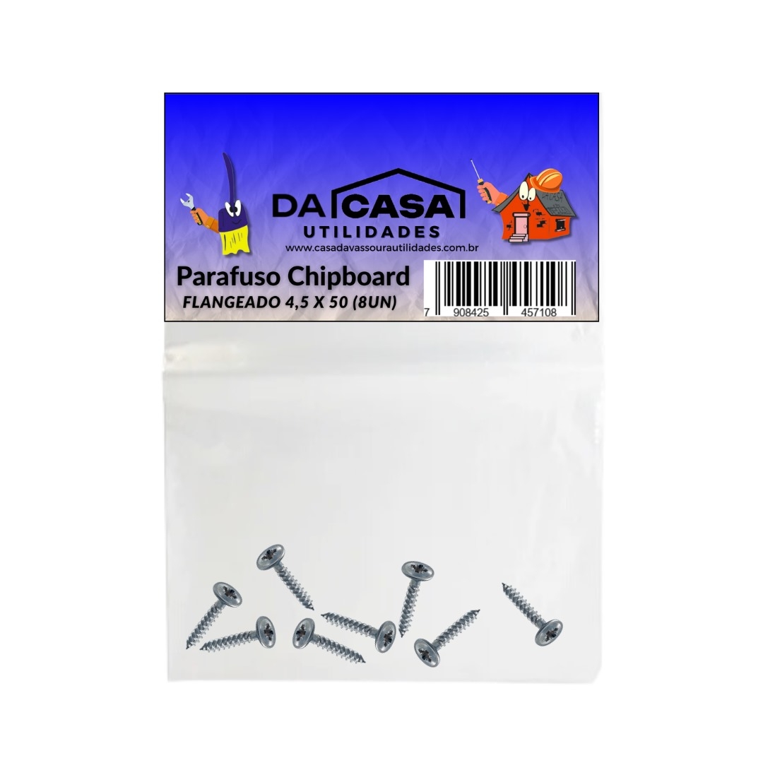 ENC-RF019 PARAFUSO CHIPB FLANG PHS2 4.5X50 08UN