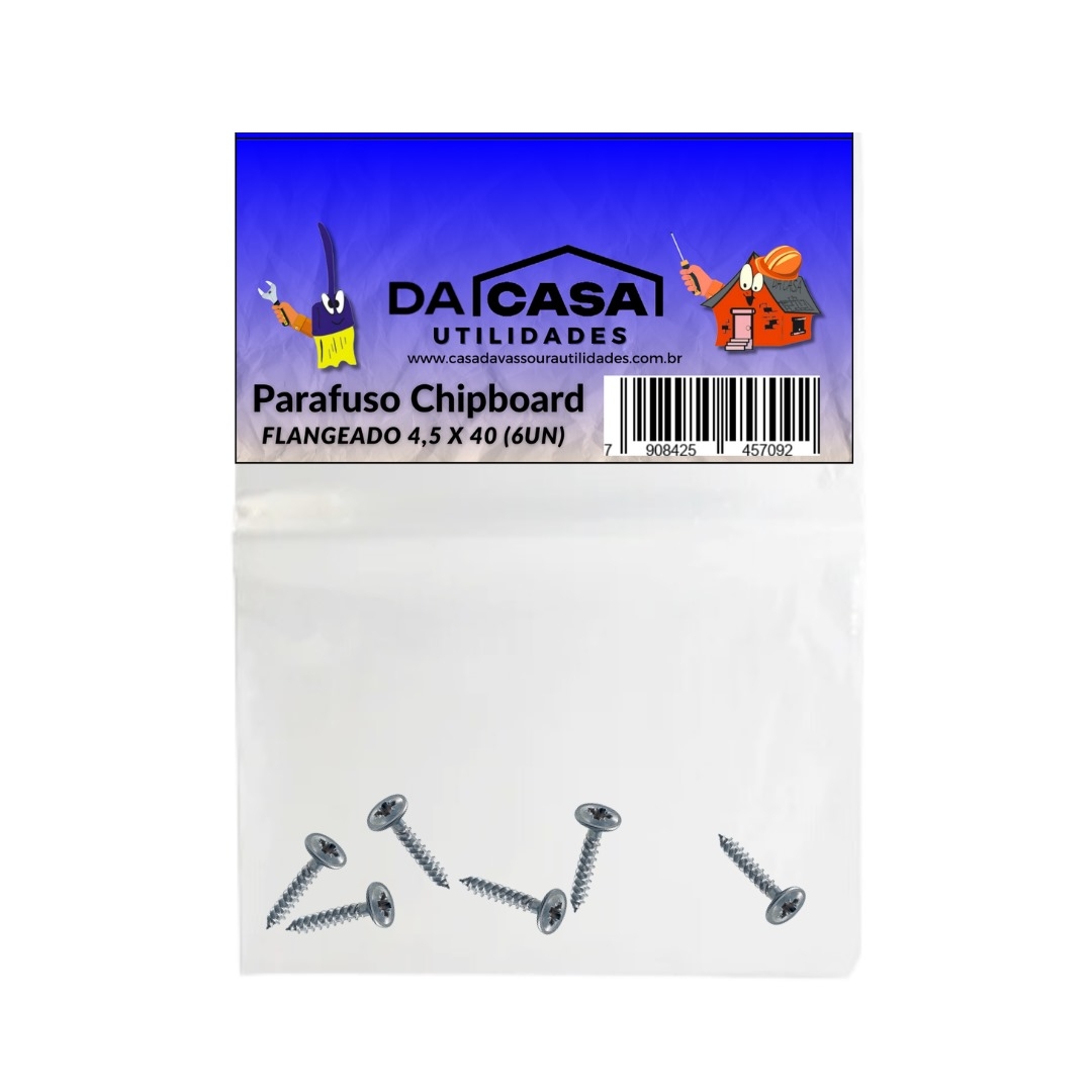 ENC-RF018 PARAFUSO CHIPB FLANG PHS2 4.5X40 06UN