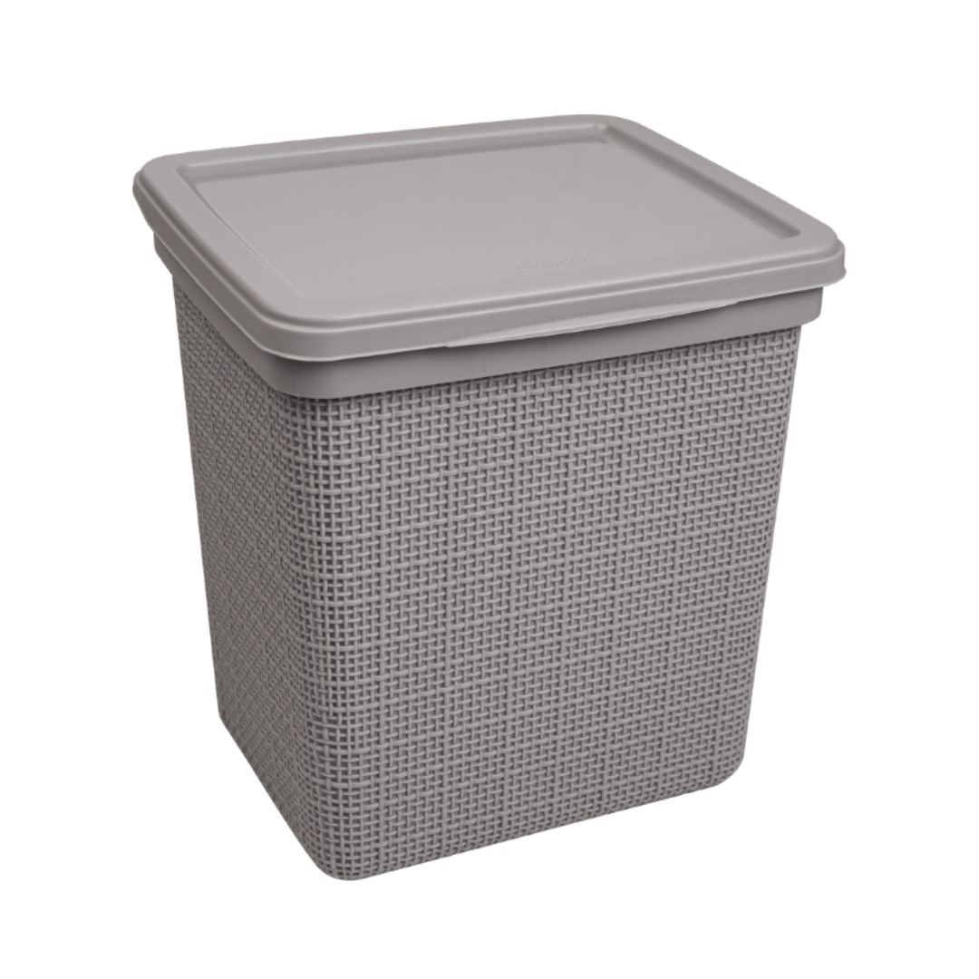 JAGUAR-RF3284 LIXEIRA DE PIA 3,7 L JUTA CINZA