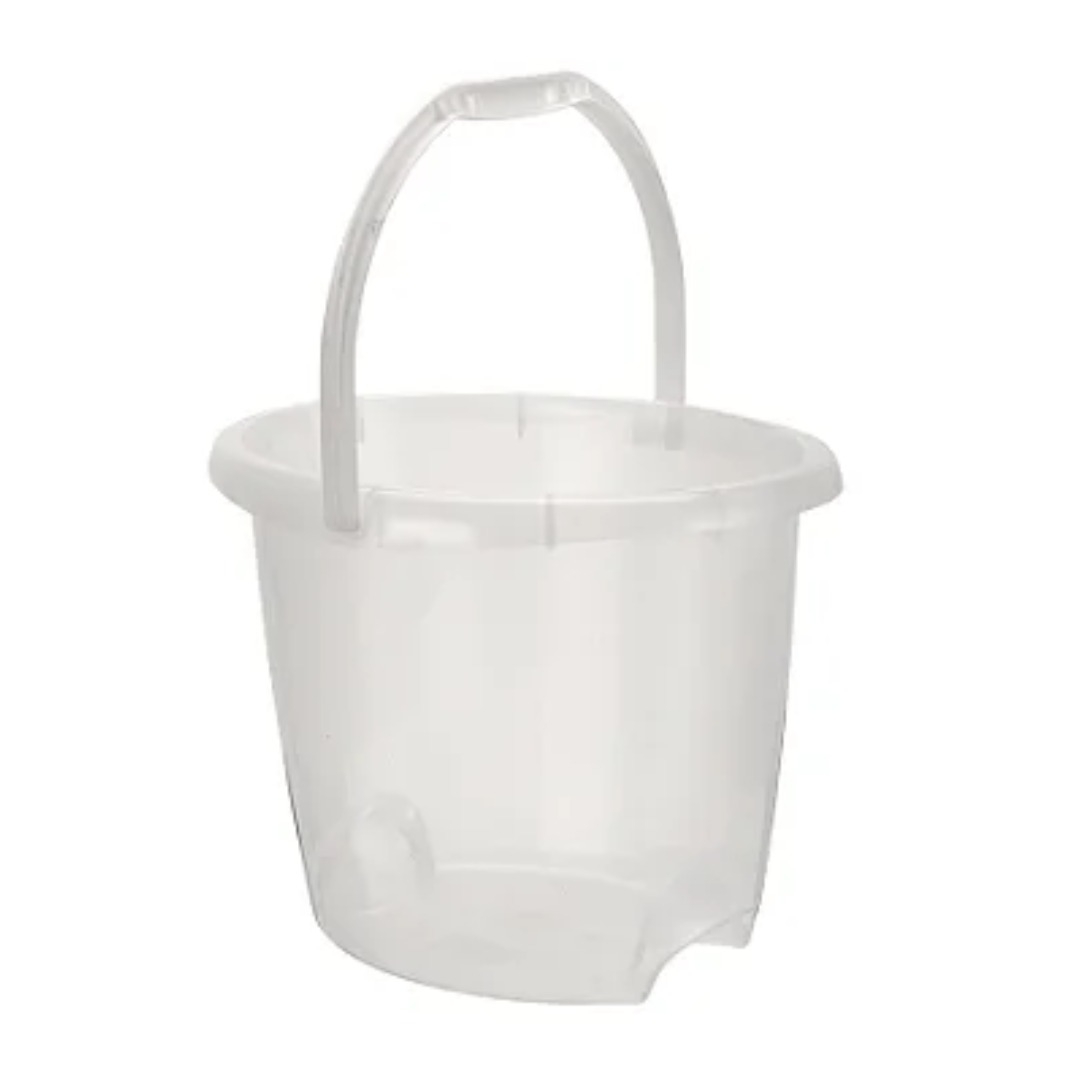 PLASNEW-RF7136 BALDE OVAL 13,5 L - NATURAL