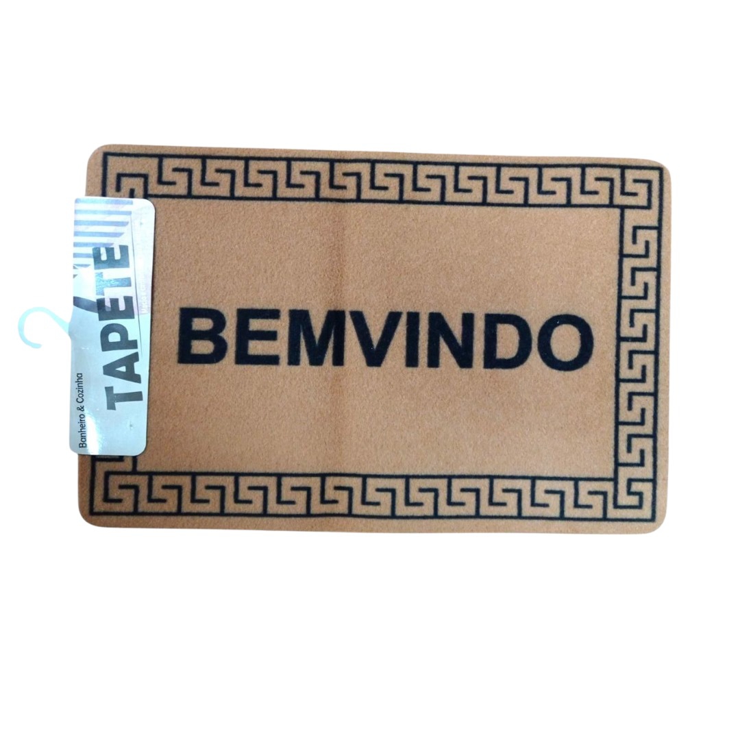 TOP-BA24735 TAPETE DE PVC MEDINDO 38 X 58CM