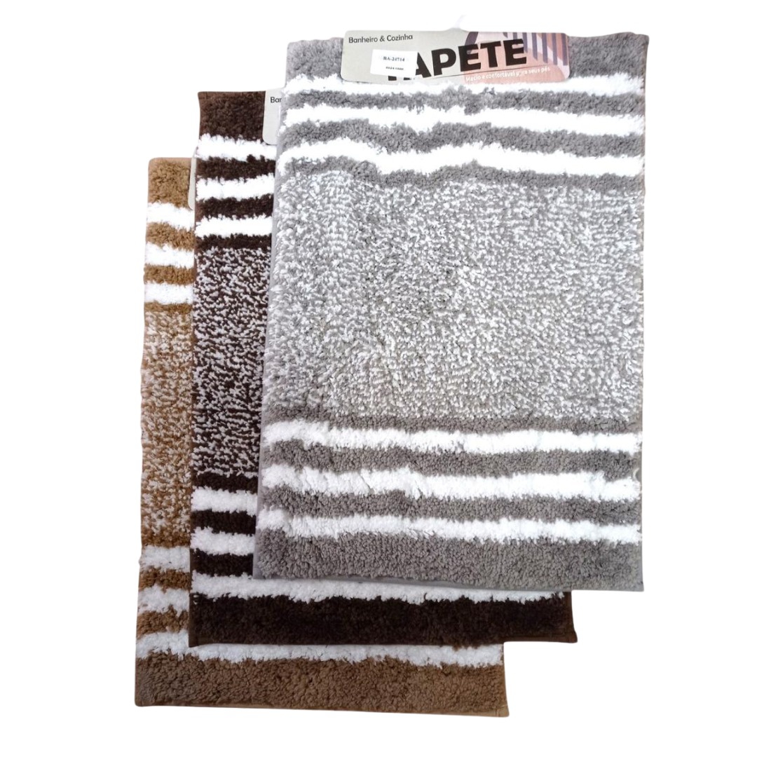 TOP-BA24714 TAPETE DE PVC MEDINDO 40 X 60CM