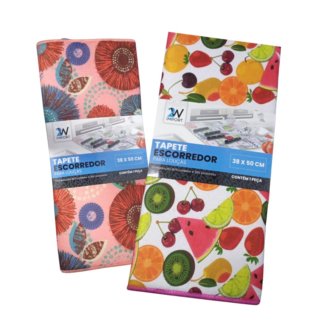2W-RF8737 TAPETE ESCORREDOR LOUCAS ESTAMPADAS