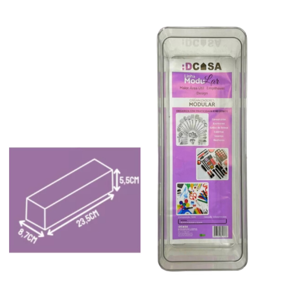 DCASA-RF378 N4 ORGANIZADOR MODULAR 8,7X23,5X5,5CM