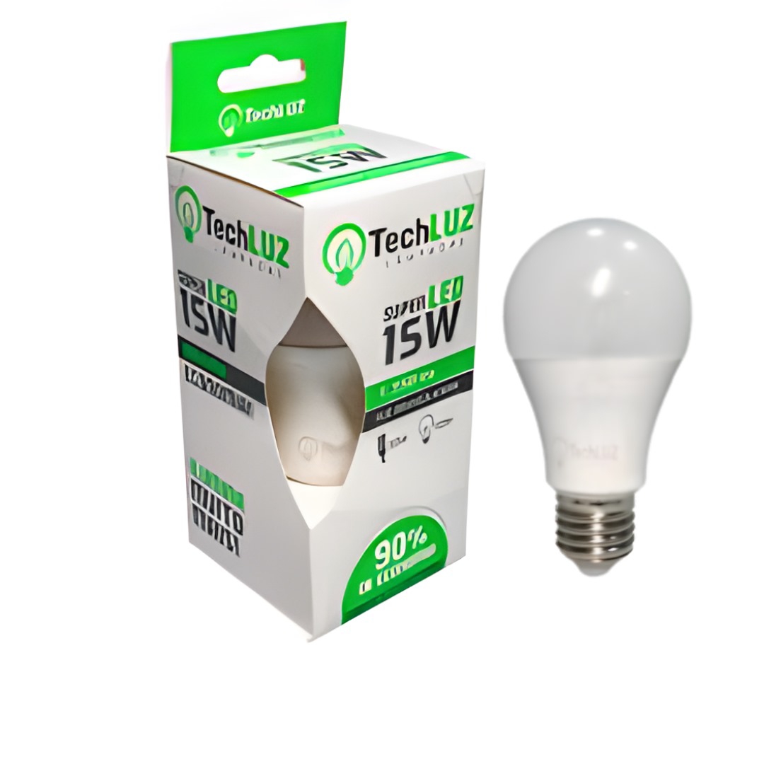 LPS-LAMPADA LED BULBO 15W 3.000K BIV E27 (AMARELA)