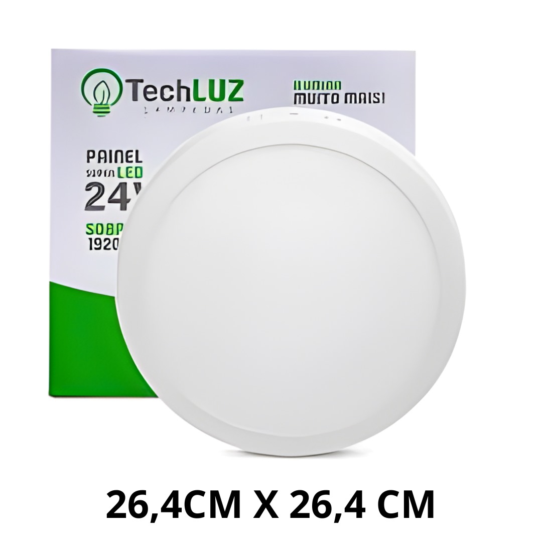 LPS-LAMPADA PAINEL LED 24W SOB RED 6.500K BIV