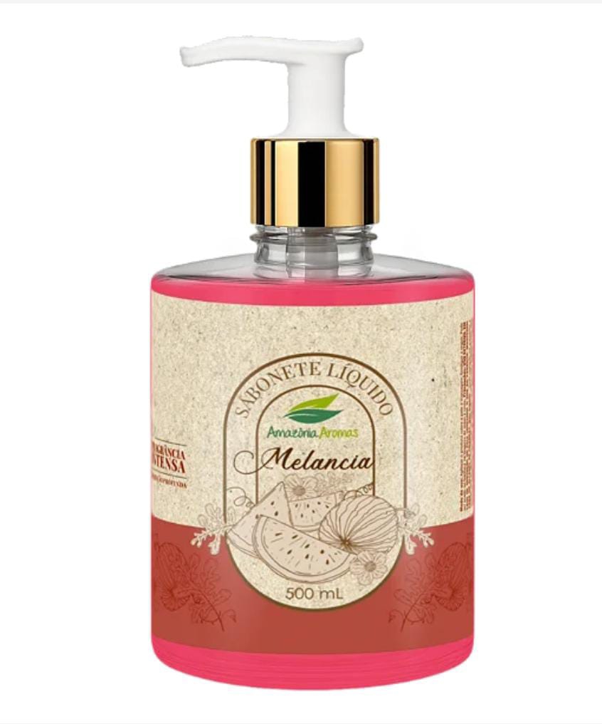Q-AMAZONIA-SABONETE LIQ 500ML MELANCIA (PUMP)