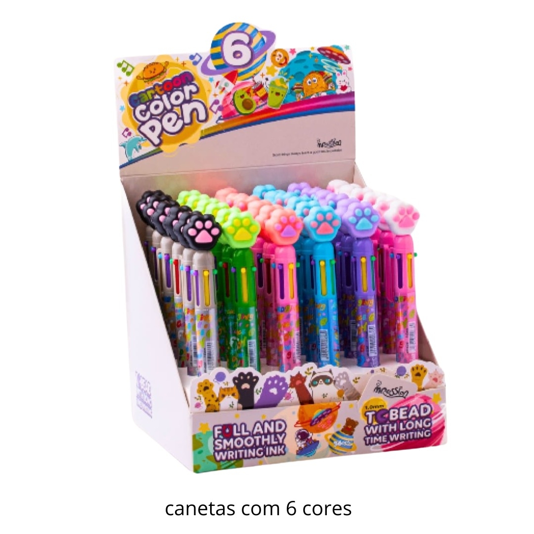 GOAL-ES0128 CANETA ESFEROGRAFICA PATINHAS