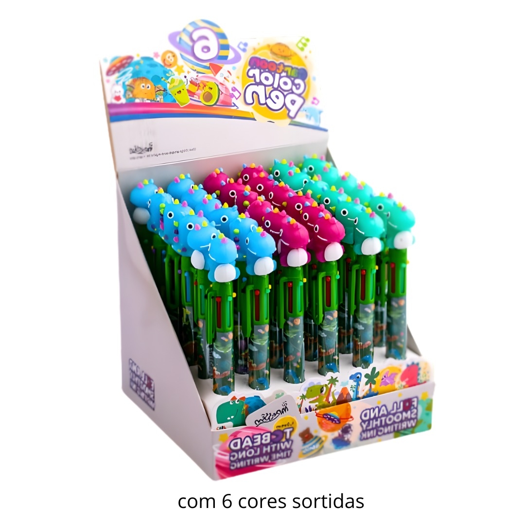 GOAL-ES0131 CANETA ESFEROGRAFICA DINO