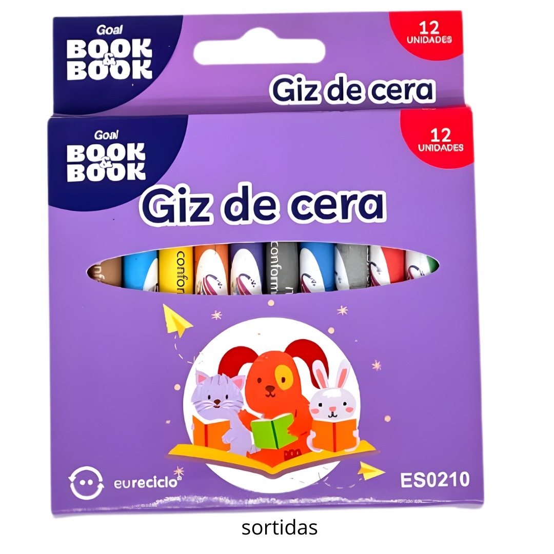 GOAL-ES0210 GIZ DE CERA 12 CORES