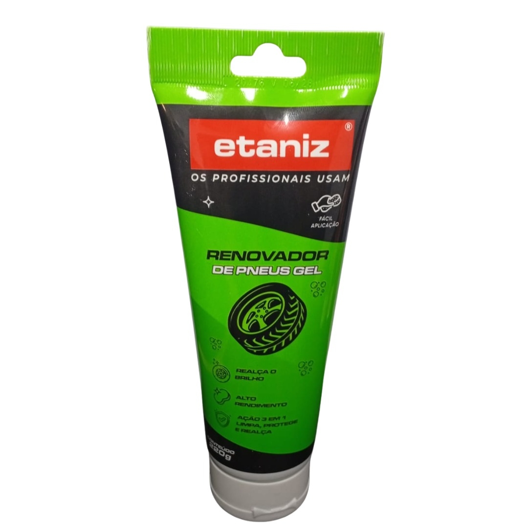 Q-ETANIZ RENOVADOR DE PNEUS GEL - 220G